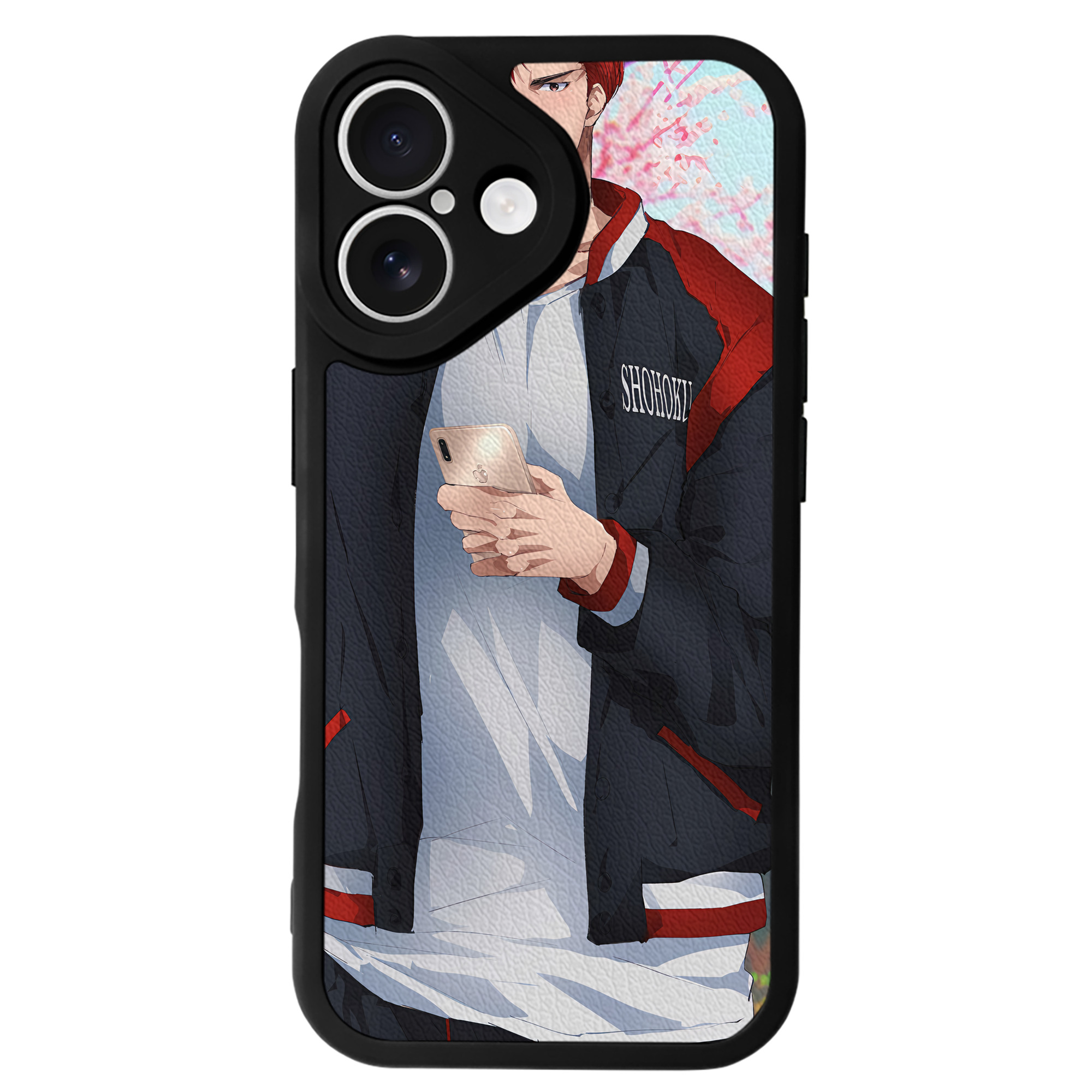 （画像用） SLAM DUNK／スラムダンク 【iPhone 16シリーズ対応】シリコンスマホケース（レザー調） 材質：シリコン